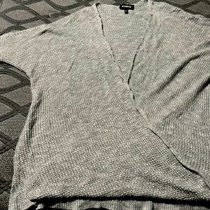 Express cross sweater